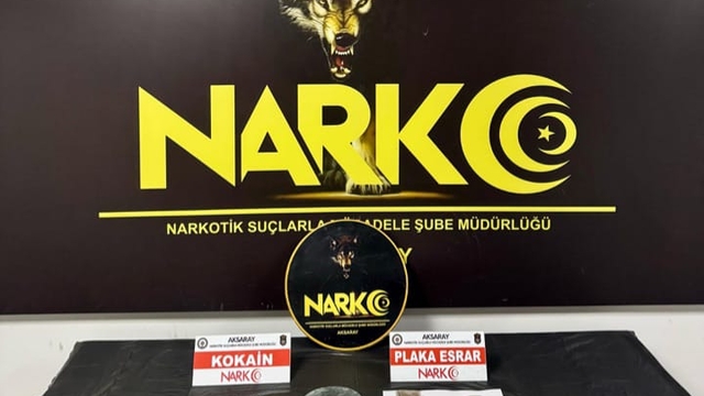 Aksaray'da uyuşturucu operasyonunda 4 zanlı tutuklandı