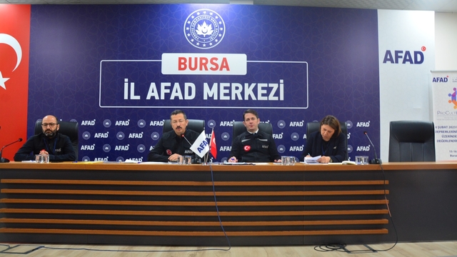 Bursa'da deprem tatbikatı yapıldı
