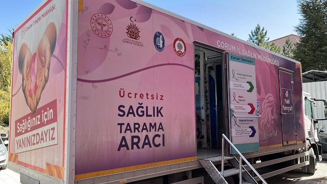 KETEM mobil aracı Oğuzlar'da kanser taraması yaptı