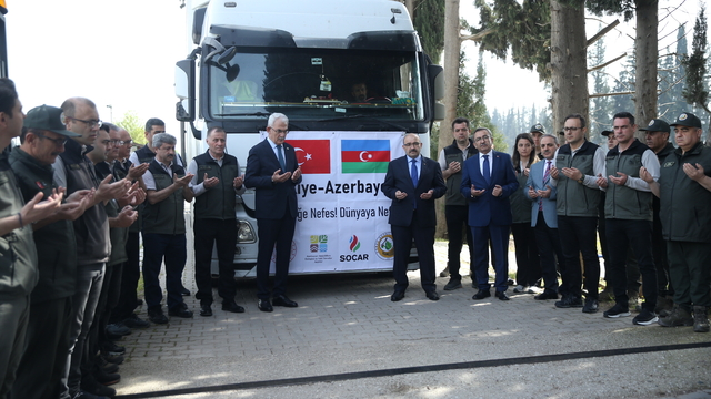 Orman Genel Müdürü Karacabey, "Balıkesir'den Azerbaycan'a fidan gönderme" etkinliğine katıldı: