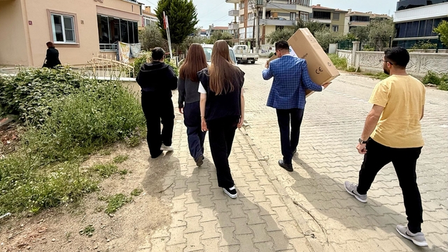 Balıkesir'de üniversite öğrencilerinden Sosyal Sorumluluk Projesi