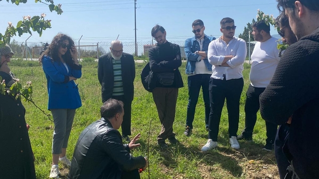 TOGÜ'de  meyve ağaçlarında aşı ve budama eğitimi verildi