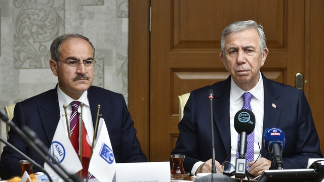 ABB Başkanı Yavaş, "Kuraklık Acil Eylem Planı Toplantısı"nda konuştu: