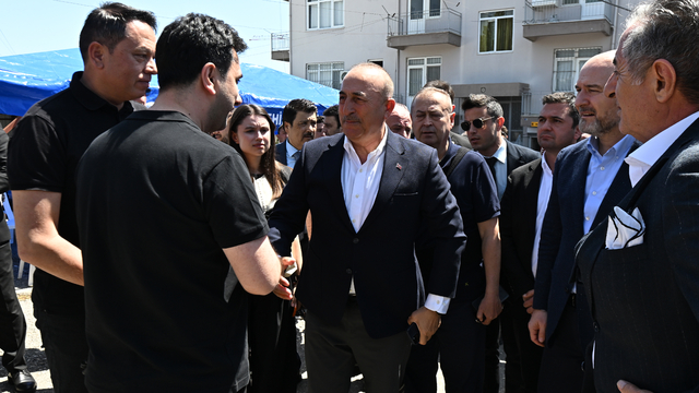 Eski Dışişleri Bakanı Çavuşoğlu'nun babası Osman Çavuşoğlu için cenaze töreni düzenlendi