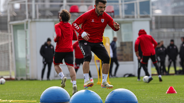 Reeder Samsunspor, Corendon Alanyaspor maçının hazırlıklarına devam etti