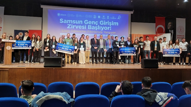 "Samsun Genç Girişim Zirvesi" sona erdi