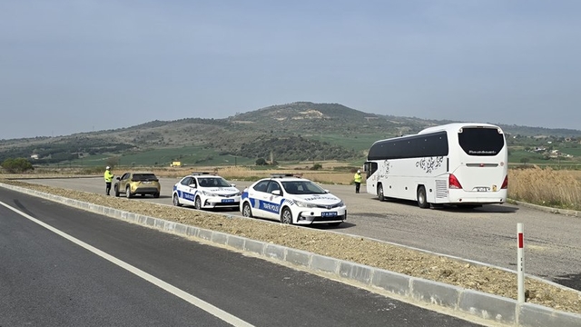 Gelibolu'da hız ihlali denetimi yapıldı