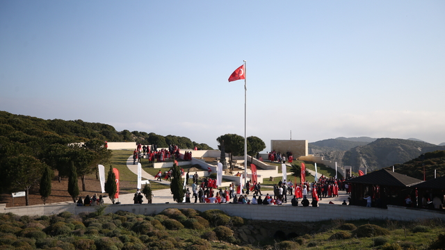 Bursalı Çanakkale şehitleri Kireçtepe Jandarma Şehitliği'nde anıldı