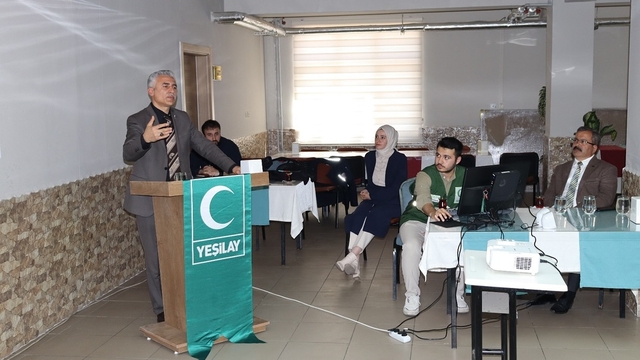 Kırıkkale'de Yeşilay tarafından mahkumlara yönelik eğitim düzenlendi