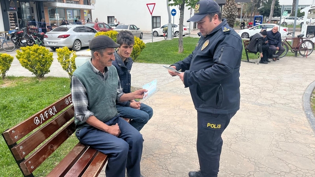 Bafra Emniyeti, vatandaşları dolandırıcılığa karşı bilgilendirdi