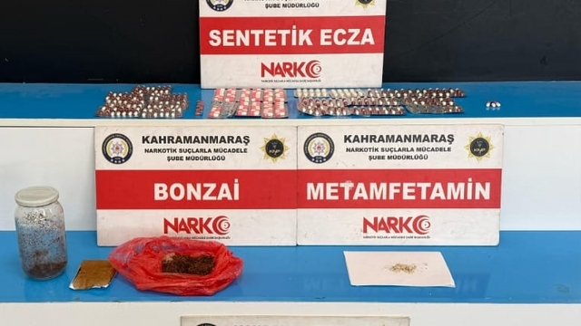 Kahramanmaraş merkezli uyuşturucu operasyonunda yakalanan şüphelilerden 39'u tutuklandı