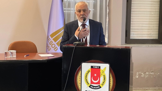 Balıkesir'de Gazeteciler Cemiyeti Genel Kurulu yapıldı