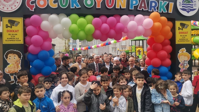 Trabzon'da "Özgecan Aslan Çocuk Oyun Parkı" açıldı
