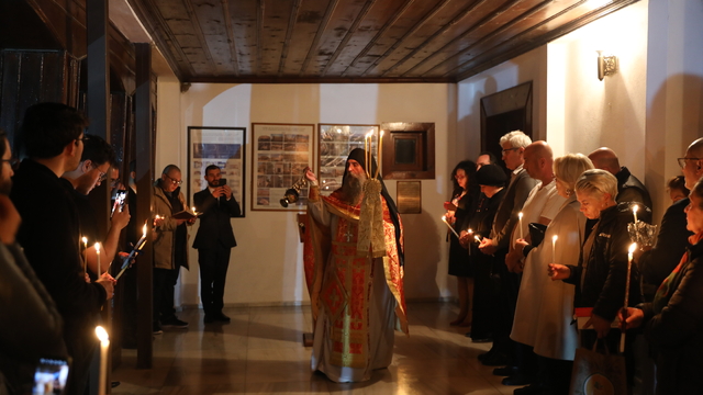 Edirne'de Paskalya ayini düzenlendi