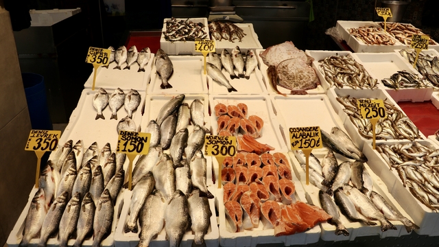 Trabzon'da mezgit ve istavrit kilogramı 250 liradan satılıyor