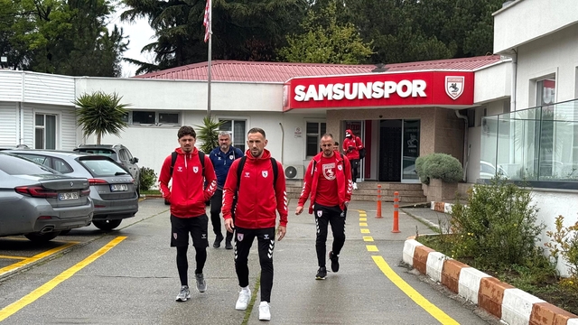 Samsunspor, Alanyaspor deplasmanı için yola çıktı