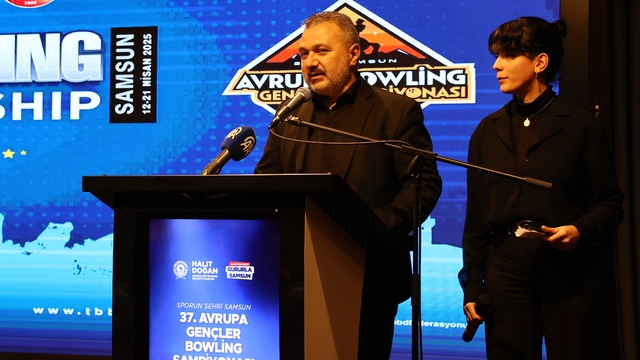 Samsun'da, Gençler Avrupa Bowling Şampiyonası'nın kapanış seremonisi yapıldı