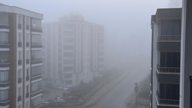 Samsun'da sis etkili oluyor