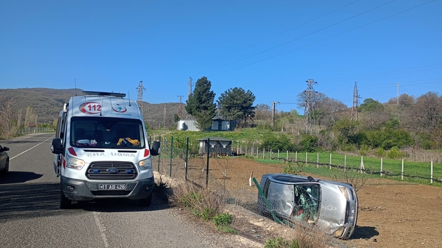 Pazaryeri'nde meydana gelen trafik kazasında 1 kişi yaralandı