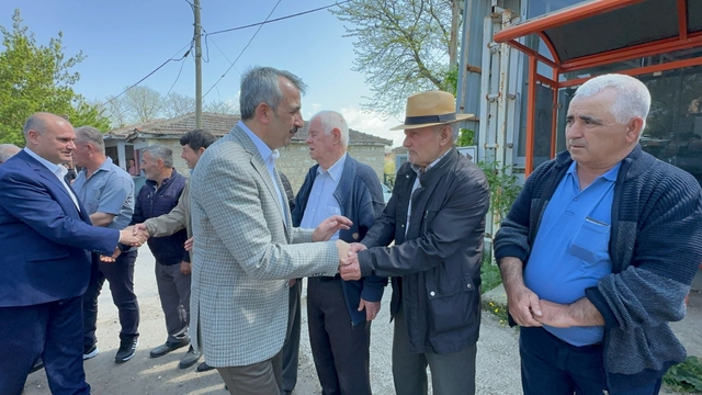 Edirne Valisi Sezer, Ortakçı köyündeki yağmur duasına katıldı