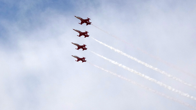 Türk Yıldızları'ndan 23 Nisan provası