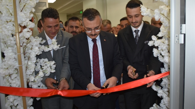 Boyabat'ta muhtarların yeni hizmet lokali açıldı