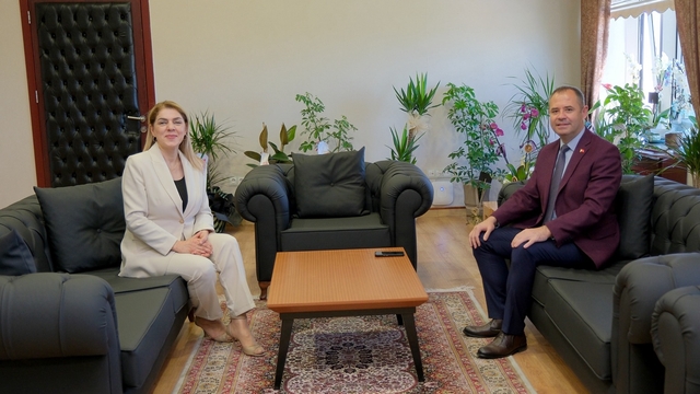 Kırklareli Belediye Başkanı Bulut, Rektör Ak'ı ziyaret etti