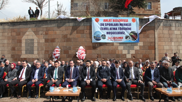 Bitlis'te Su Sporları Merkezi'nin temeli atıldı
