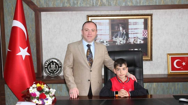 Erzurum İl Milli Eğitim Müdürü Yıldız'dan "23 Nisan Ulusal Egemenlik ve Çocuk Bayramı" mesajı