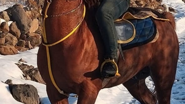 Atının üzerinde kalp krizi geçiren ciritçi hayatını kaybetti