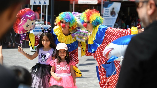 Demre'de çocuk şenliği düzenlendi