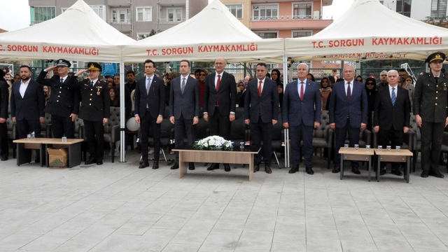 Sorgun'da 23 Nisan Ulusal Egemenlik ve Çocuk Bayramı kutlandı