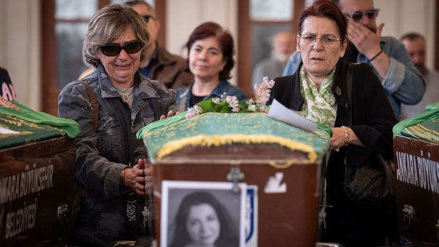 Oyuncu Leyla Okay son yolculuğuna uğurlandı