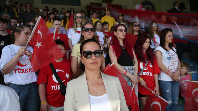 Ukraynalı 24 yetim çocuk Alanya'da 23 Nisan sevincine ortak oldu