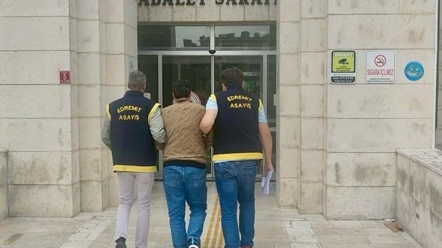 3 ağırlaştırılmış müebbet cezası olan firari hükümlü, Edremit'te yakalandı