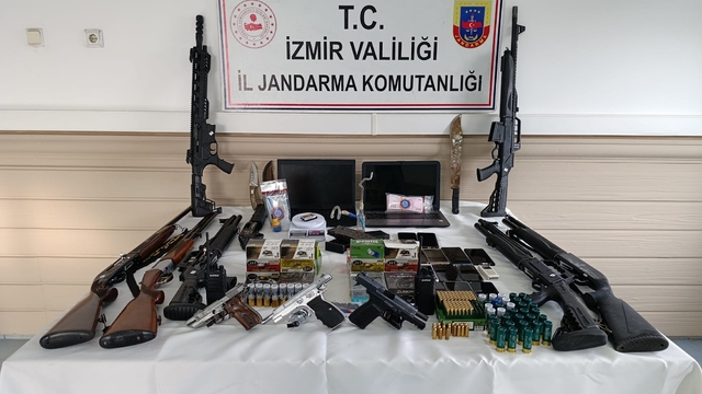 İzmir'de organize suç örgütüne yönelik operasyonda 6 şüpheli yakalandı