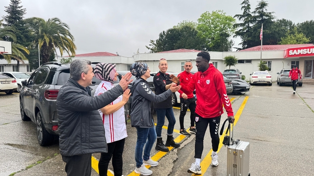 Samsunspor, Bodrum FK deplasmanı için yola çıktı