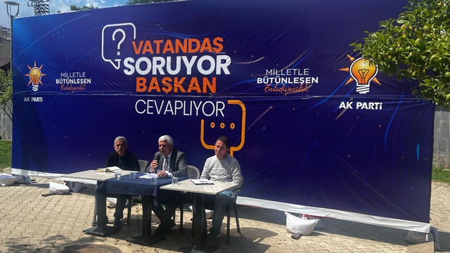 Çermik Belediyesi "Halk Soruyor Belediye Başkanı Cevaplıyor" etkinliği düzenledi