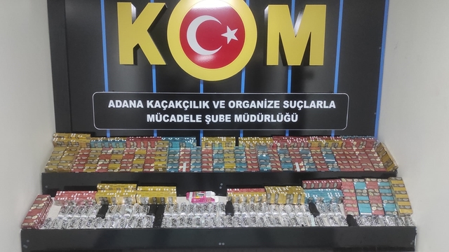 Adana'da kaçakçılık operasyonunda 3 zanlı yakalandı