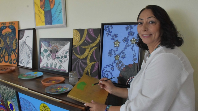 Türkiye'nin ilk 'halk resmi' sanatçısı, Anadolu kültürünü resme döküyor