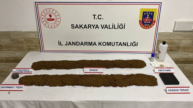 Sakarya'da uyuşturucu operasyonunda 2 zanlı tutuklandı