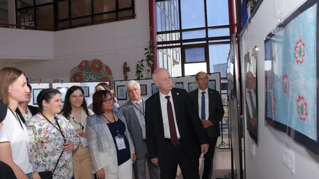 TÜ'de "Geleneksel El Sanatları Çalıştayı" sergisi açıldı