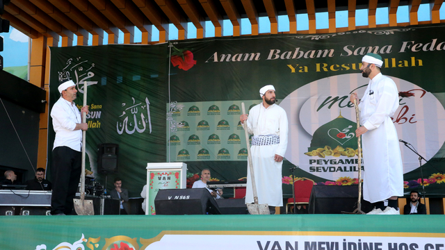 Van'da "Mevlid-i Nebi" etkinliği düzenlendi