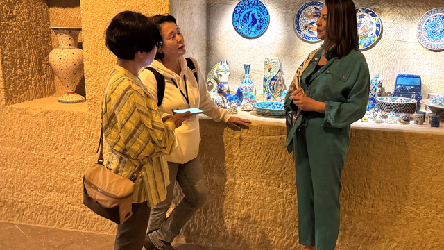 Kapadokya'nın seramik sanatı Japonya'da tanıtılacak