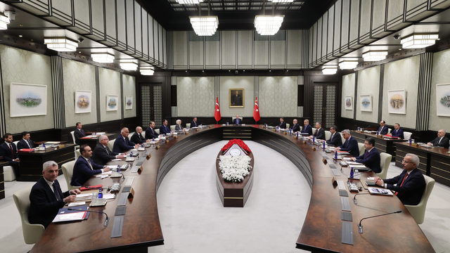 Cumhurbaşkanlığı Kabinesi toplandı