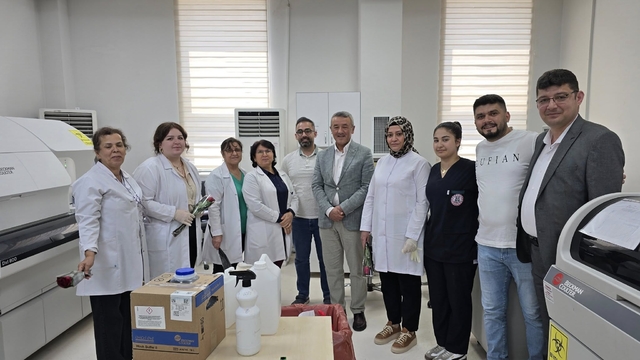 Sağlık-Sen Osmaniye Şubesinden laborantlara ziyaret