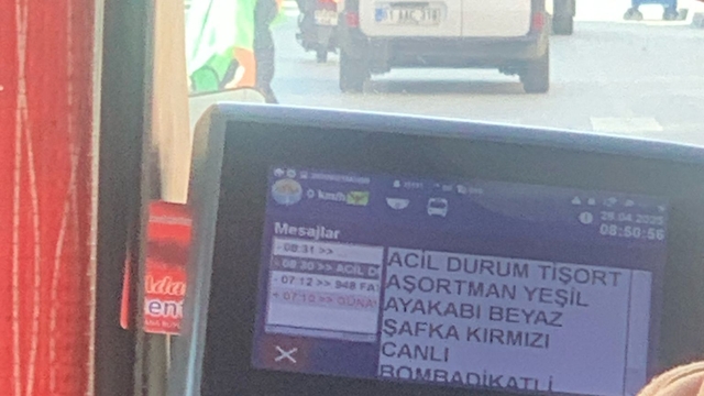 Dolmuşların elektronik otomasyon sistemine asılsız canlı bomba uyarısı gönderdi