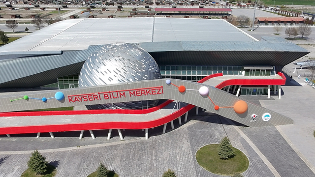 Kayseri Bilim Merkezi ve Argıncık Amatör Spor Tesisleri'ne KAYBİS istasyonu kuruldu