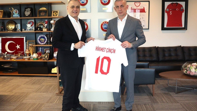 Hatayspor Başkanı Çinçin'den, İbrahim Hacıosmanoğlu'na ziyaret
