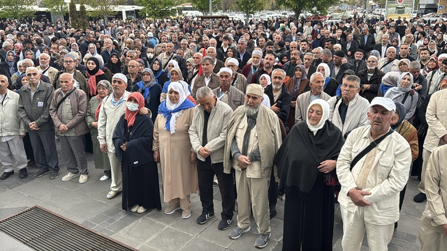 Kayseri'de hacı adayları kutsal topraklara gönderildi